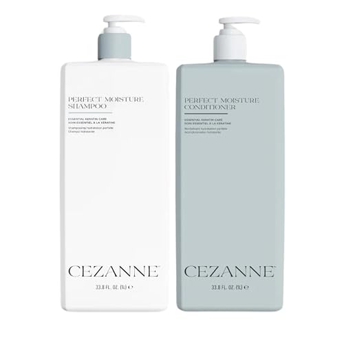 Cezanne Perfect Moisture Shampoo & Conditioner Liters Set 33.8oz each Beauty & Personal Care Cezanne