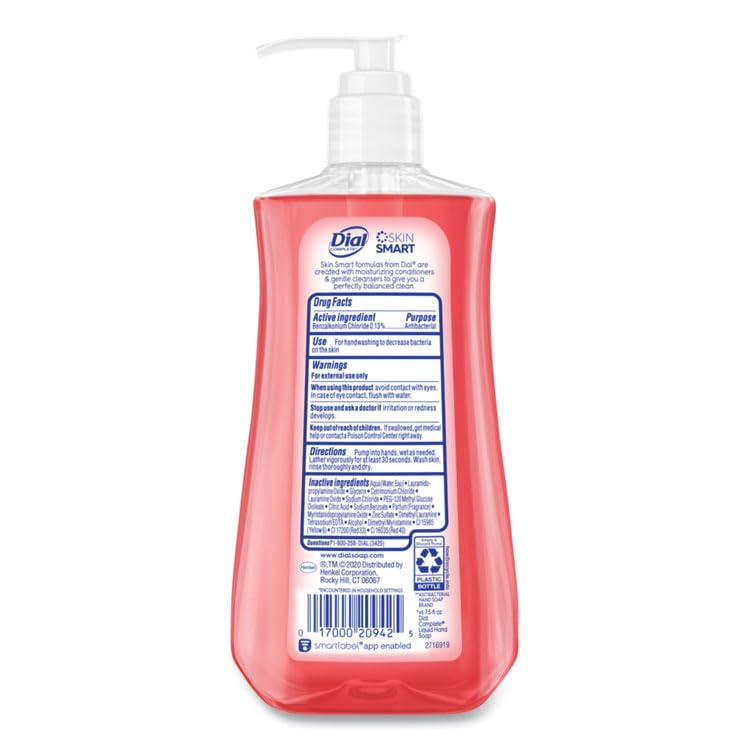 Antibacterial Liquid Hand Soap, Pomegranate Tangerine, 11 oz Beauty & Personal Care Dial Professional
