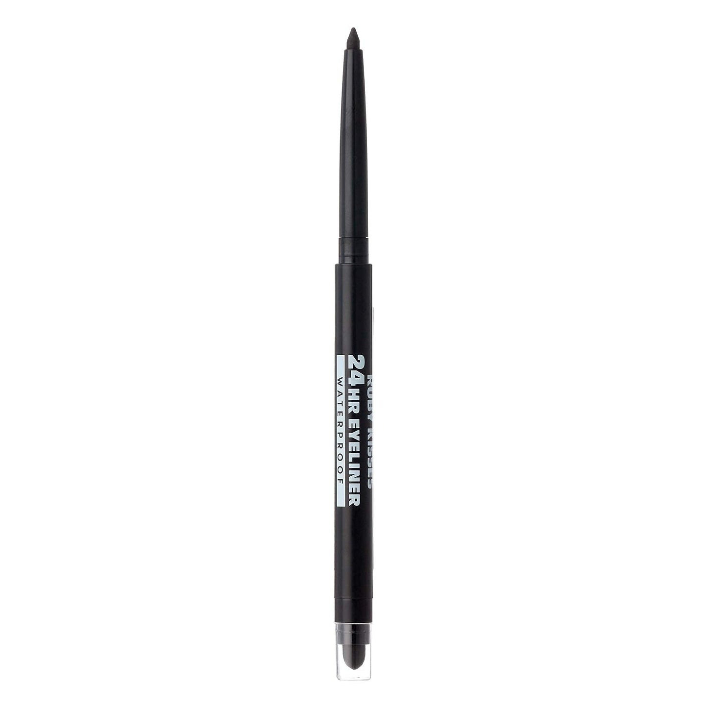 Ruby Kisses Waterproof Eyeliner, 24HR Waterproof Long-Lasting Mechanical Eyeliner Pencil with Built-in Sharpener, Smudgeproof 3 Pack (Blackest Black) Beauty & Personal Care Ruby Kisses