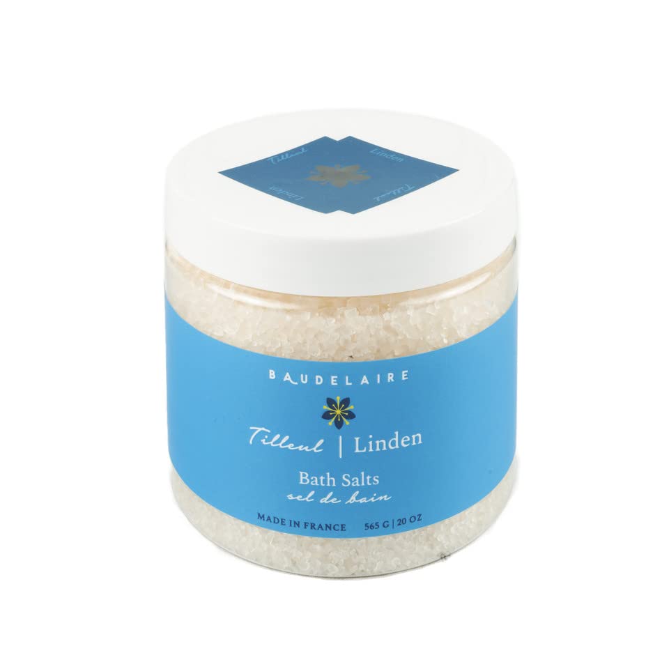 Provence Sante Relaxing Bath Salt - Luxury and Soothing Soak - Fresh Linden Blossom Scent - Made in France - 20 Oz Beauty and Personal Care Provence Sante