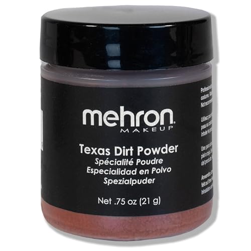 Mehron Texas Dirt Special Effects Makeup Powder (0.75 oz), Medium Beauty & Personal Care Mehron