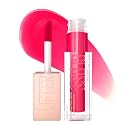 Maybelline New York Lifter Gloss Hydrating Lip Gloss with Hyaluronic Acid, Bubblegum, Sheer Bright Pink, 1 Count Beauty & Personal Care MAYBELLINE