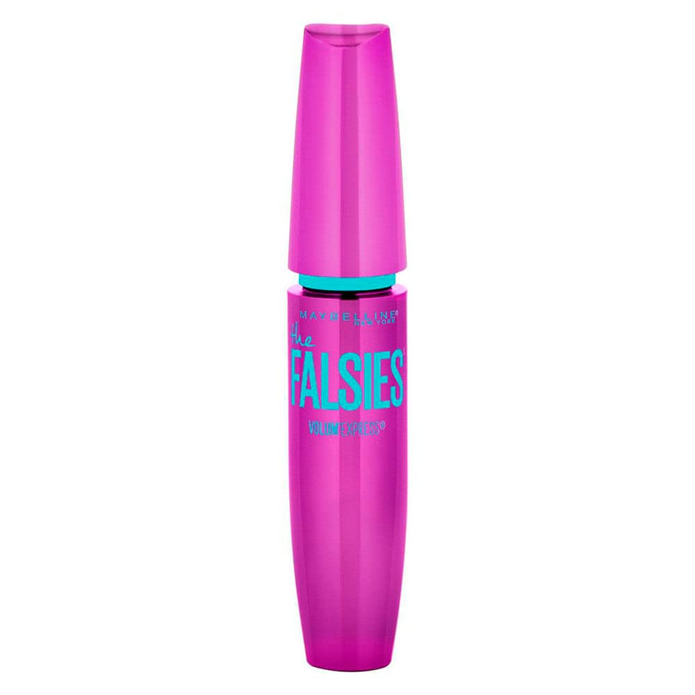 Maybelline Volum' Express The Falsies Washable Fiber Mascara, Volumizing and Separating Make Up Formula, Very Black, 1 Count