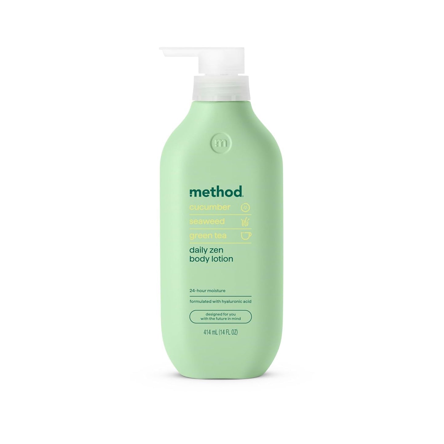 Method Body Lotion, Daily Zen, Cucumber, Seaweed + Green Tea notes, 24 Hours of Moisture, 14 oz Beauty & Personal Care Method