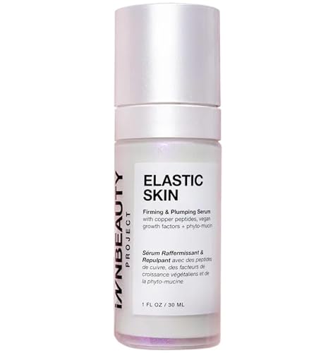 INNBEAUTY Elastic Skin Firming & Plumping Refillable Serum 1 Fl. Oz, White Beauty & Personal Care Innbeauty Project
