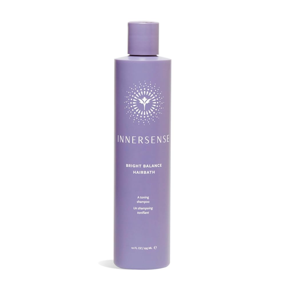 INNERSENSE Organic Beauty - Natural Bright Balance Purple Toning Hairbath | Non-Toxic, Cruelty-Free Haircare (10 fl oz | 295 ml) Beauty & Personal Care INNERSENSE