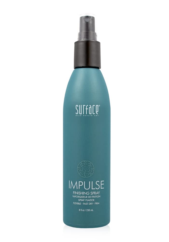 Surface Hair - Impulse Finishing Spray - Fast, Flexible Hold, Protects Thermal Styling - 8 fl oz Beauty & Personal Care SURFACE