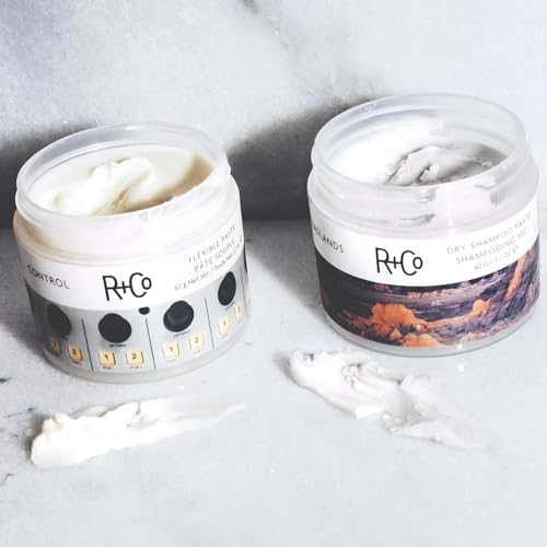 R+Co Control Flexible Paste | Strong Hold + Natural Finish | Vegan + Cruelty-Free | 2.2 Oz (Pack of 2) Beauty & Personal Care R+Co