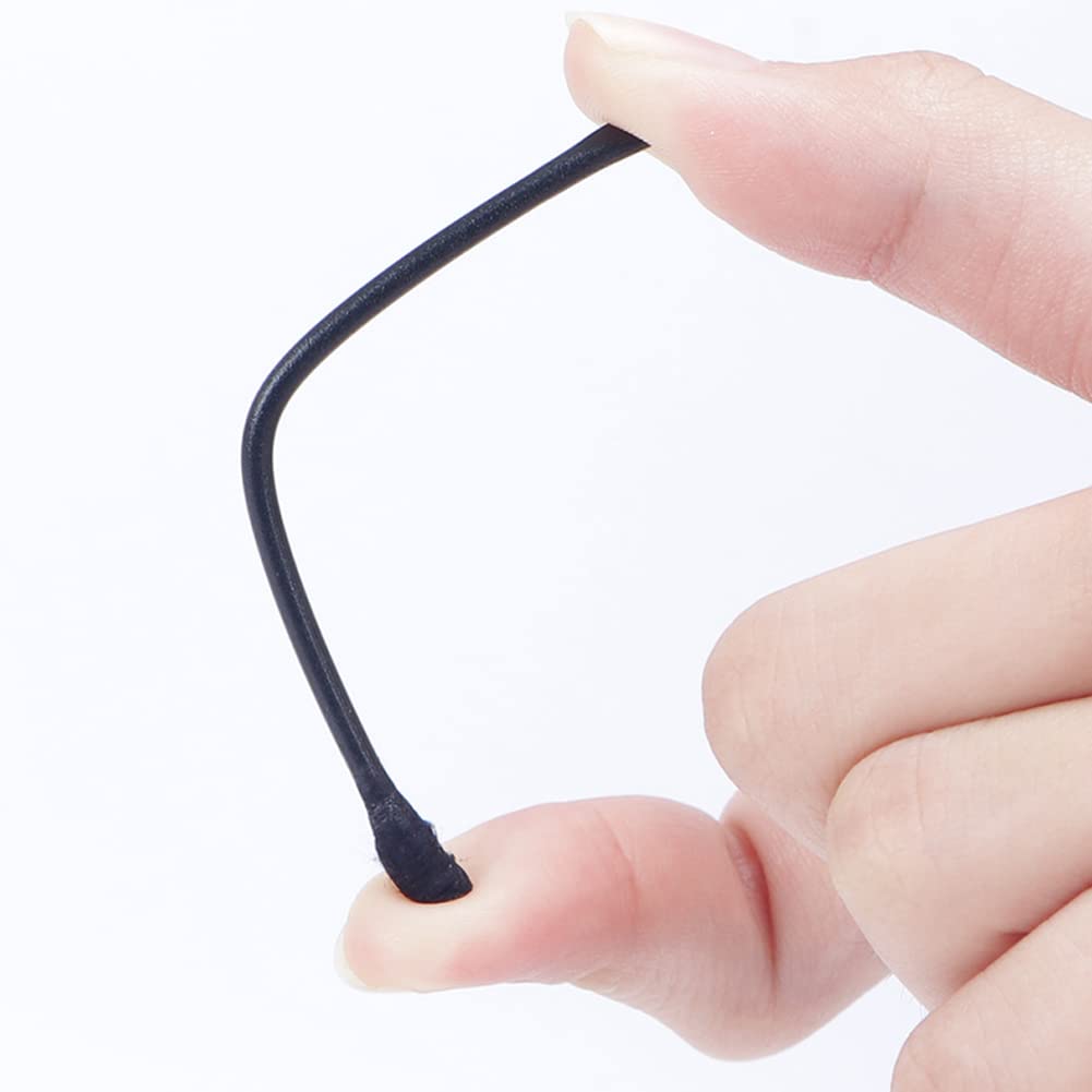 100Pcs Disposable Plastic Blackhead Remover Pimple Popper Tool Professional Double Headed Blackhead Extractor Removal Stick Cotton Swab Beauty Tool Beauty & Personal Care luzen