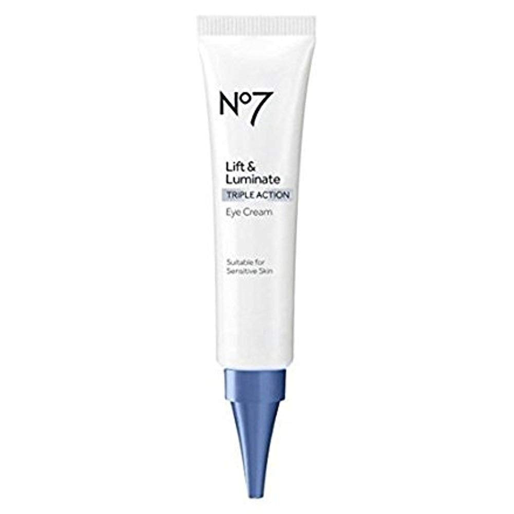 Boots No7 Lift Luminate Triple Action Eye Cream 0.5 Ounce Beauty & Personal Care AB