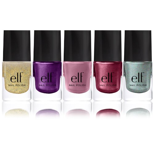 e.l.f Nail Polish Set, Holiday Edition, 6 Ounce Beauty & Personal Care e.l.f.