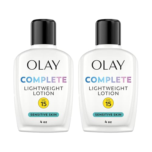 Olay Face Moisturizer, Complete with Sunscreen SPF 15, Daily Facial Lotion for Normal Skin, Lightweight Hydrating Broad Spectrum Sun Protection Beauty & Personal Care Olay