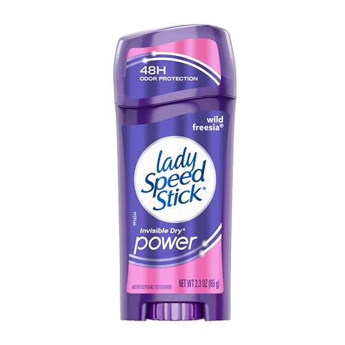 Lady Speed Stick Antiperspirant Deodorant, Invisible Dry, Wild Freesia 2.30 oz (Pack of 5) Beauty and Personal Care Lady Speed Stick