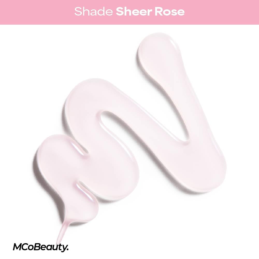 MCoBeauty Lip Oil Hydrating Treatment Tinted Lip Gloss - Sheer Rose Beauty and Personal Care MCoBeauty