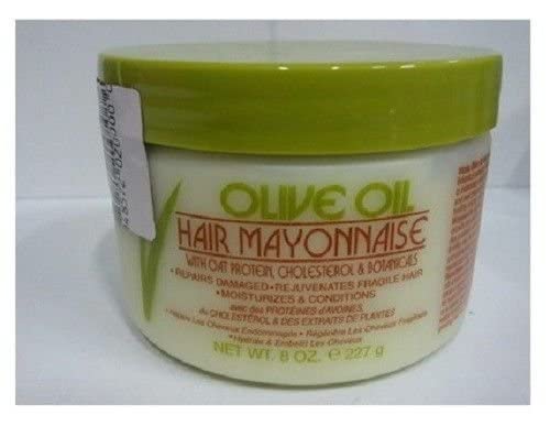 VITALE Olive Oil Hair Mayonnaise 8oz with Oat & Egg Protein and Vitamins - Good on Color & Thermal Treated Hair - for Dry & Damaged Scalp Men, Women Beauty & Personal Care VITALE