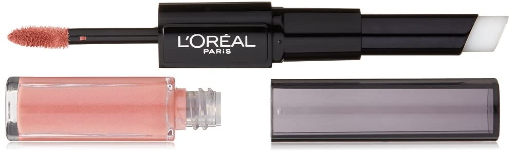 L'Oreal Paris Infallible Pro Last 2 Step Lipstick, Permanent Blush, 1 fl. oz.