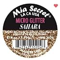 Mia Secret Nail Professional System Micro Glitter - .25 oz (Sahara) Beauty & Personal Care Mia Secret