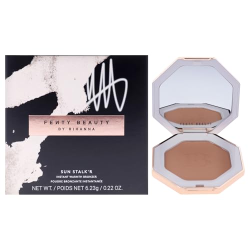 Sun Stalkr Instant Warmth Bronzer - 03 Private Island by Fenty Beauty for Women - 0.22 oz Bronzer