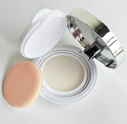 DNHCLL White Empty Luxurious Portable Air Cushion Puff Box BB Cream Container Dressing Case Powder Box with Air Cushion Sponge Powder Puff Beauty & Personal Care DNHCLL