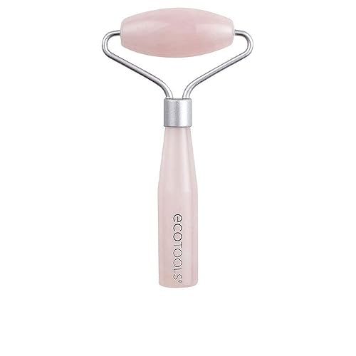 EcoTools Mini Rose Quartz Facial Roller with 100% Rose Quartz (Pack of 1) Beauty & Personal Care EcoTools