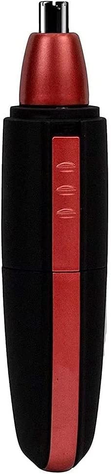 LEONYS Nose Hair Eyebrows Trimmer for Men, Waterproof Painless Eyebrow Nose Facial Hair Remover, Easy to Clean, Portable, Battery Operated (Black) Beauty and Personal Care LEONYS
