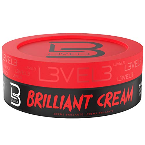 Level 3 Brilliant Cream - Improves Hair Texture and Shine - Delivers a Natural Hair Style Look L3 - Hydrates your Hair - Level Three Hair Cream Beauty & Personal Care L3