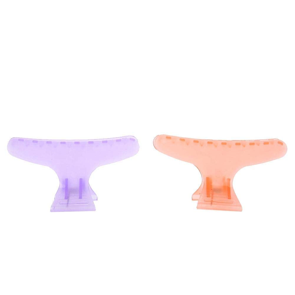 12Pcs Professional Salon Hair Claw, Butterfly Holding Hair Clip, Non-slip Butterfly Hair Clamps Chic Styling Claw Hair Clamps Salon Hair Color Perm Beauty & Personal Care Vruping