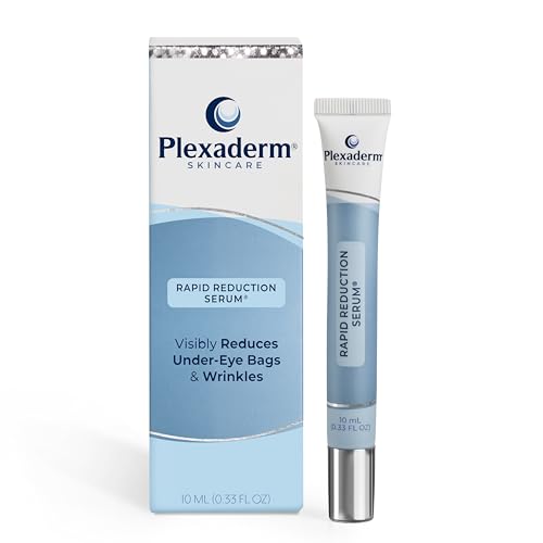 Plexaderm Rapid Reduction Eye Serum - Visibly Reduces Under-Eye Bags, Wrinkles, Dark Circles, Fine Lines & Crow's Feet Instantly, Anti Aging Wrinkle Beauty & Personal Care Plexaderm