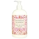 Greenwich Bay Trading Company Shea Butter Lotion, Rosewater & Jasmine 16 Fl Oz Beauty & Personal Care Greenwich Bay Trading Company