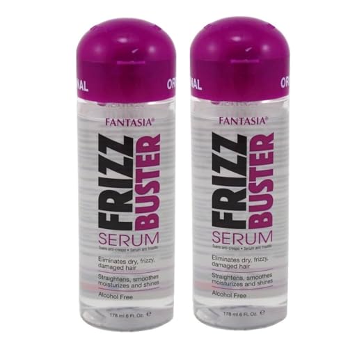 Fantasia Serum Frizz Buster 6 Ounce (177ml) (2 Pack) Beauty & Personal Care Fantasia