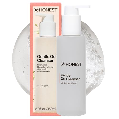 Honest Beauty Gentle Gel Daily Face Cleanser, Calms, Refreshes, Hydrates, Vegan Safe for Sensitive Skin, 5 fl oz Beauty and Personal Care Honest Beauty Default Title