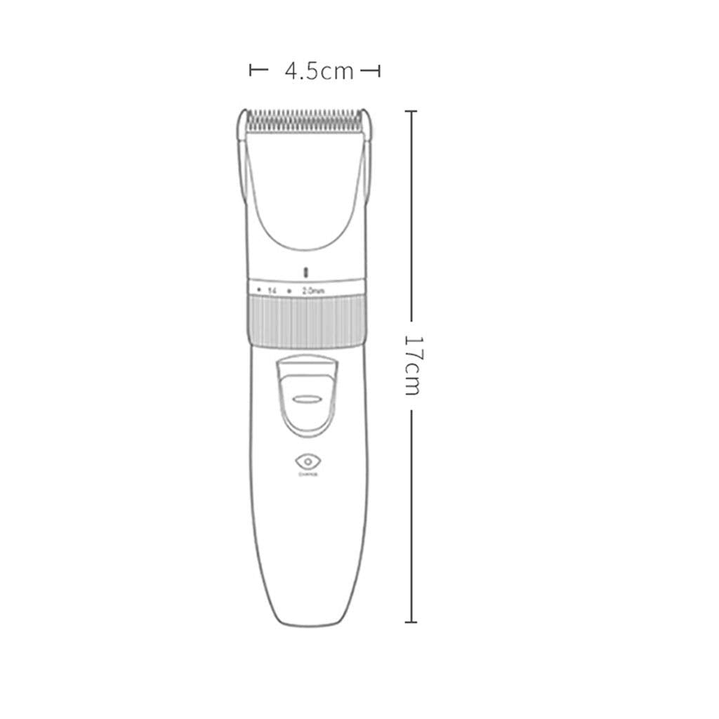 ZUIAI Electric Hair Trimmer Men Clipper Adult Rechargeable Ceramic Cutting Hair Cutter Length Adjusted Beauty and Personal Care ZUIAI