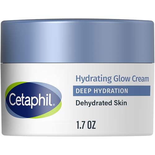 Cetaphil Deep Hydration Healthy Glow Daily Face Cream, 1.7 oz, 48 Hour Dry Skin Face Moisturizer for Sensitive Skin, With Hyaluronic Acid, Vitamin E Beauty and Personal Care Cetaphil Default Title