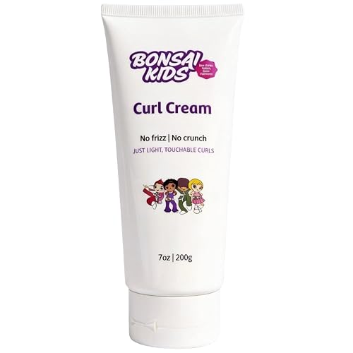 Bonsai Kids Curl Cream for Kids & Toddlers - Moisturizing Leave-In Curl Defining Cream for Curly, Coily & Wavy Hair, Frizz Control, Soft Hold Beauty & Personal Care Bonsai Kids Hair Care