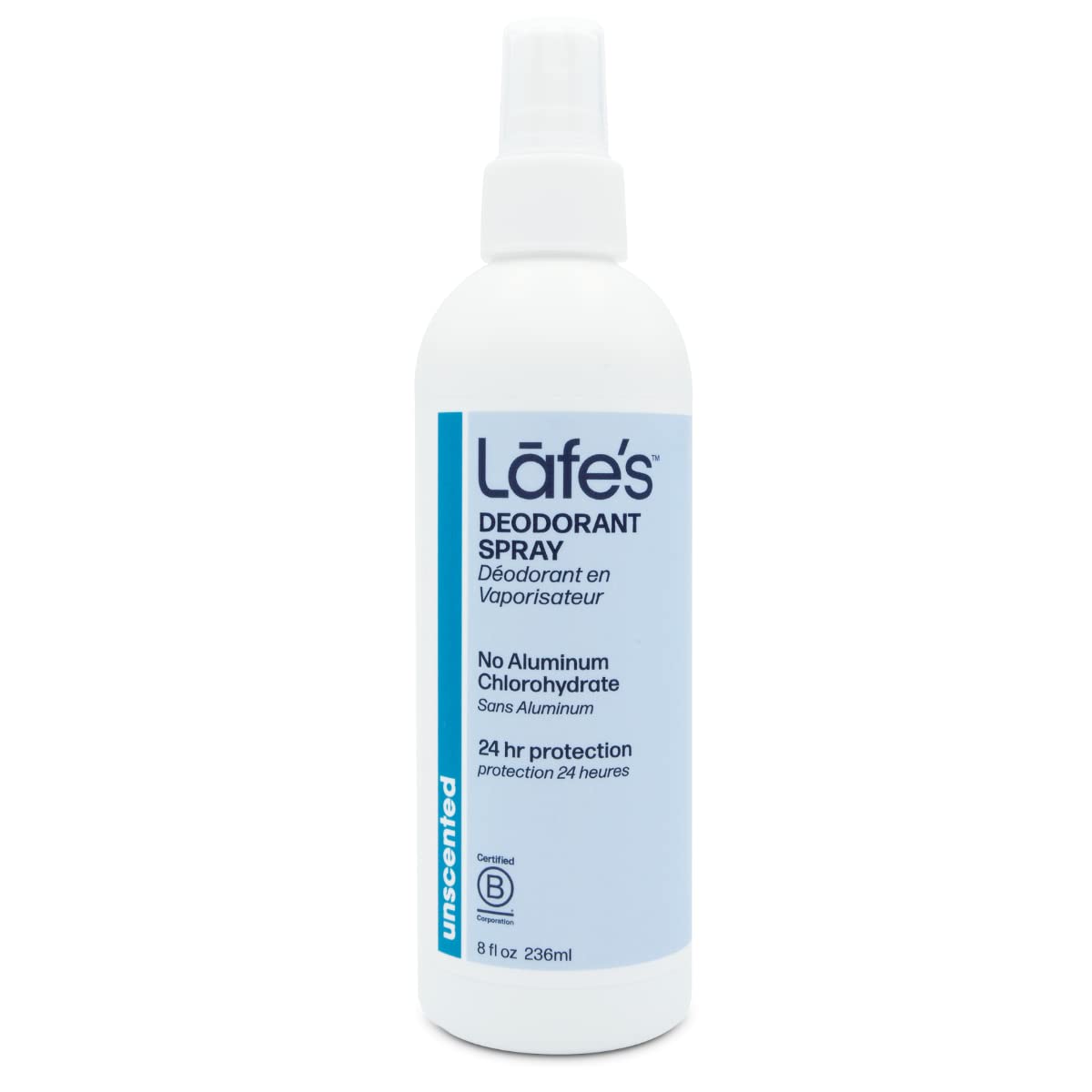 Lafe's Natural Deodorant - Unscented Aluminum Free Natural Deodorant Spray - Vegan & Baking Soda Free - 6 Pack (8 oz each) Beauty and Personal Care Lafe's