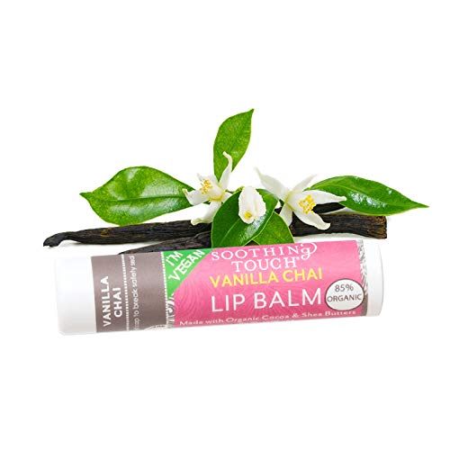 Soothing Touch Vegan Lip Balm - Variety Pack of 2 for Vanilla Lovers Beauty and Personal Care Soothing Touch