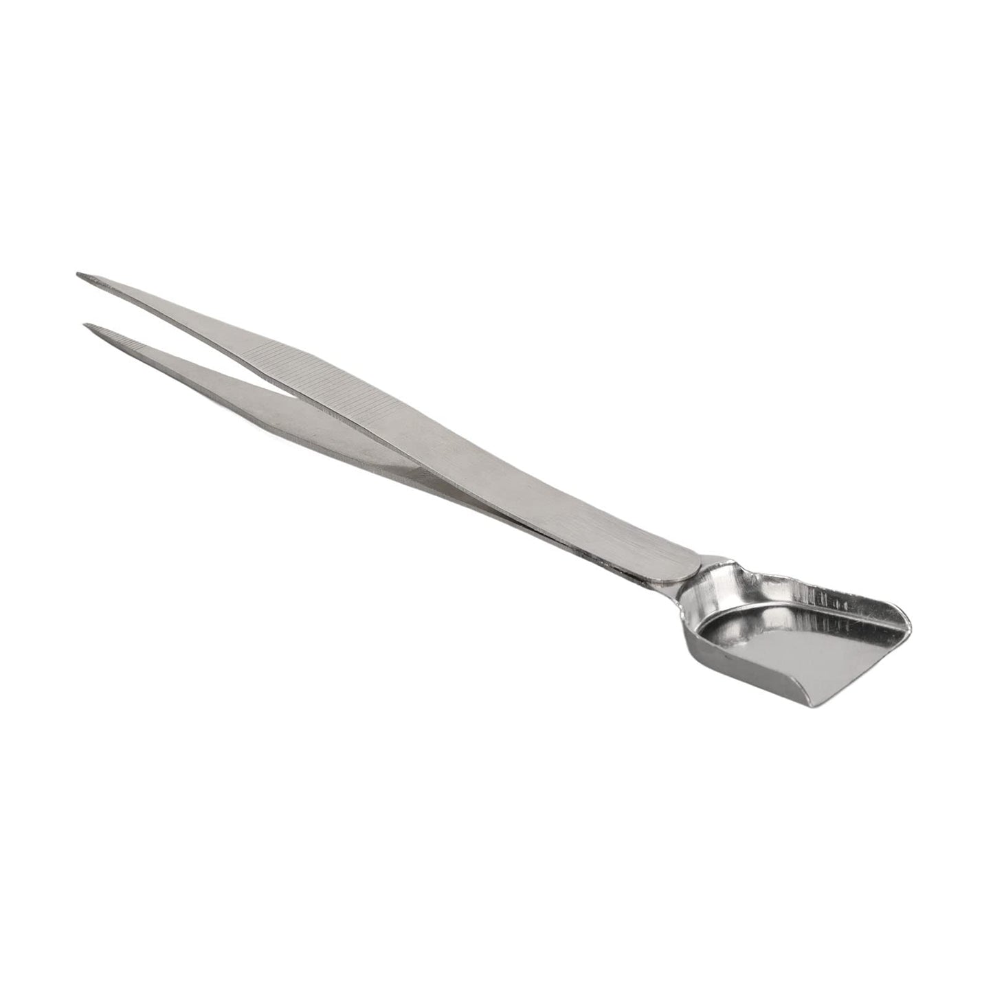 Pwshymi Jewelry Shovel End Tweezer,Bead Scoop Pickup Tool Jewelry Tweezers Long Handle Portable Handy Scoop Tweezer Prevent Slip for Stones Scoop Away Beauty and Personal Care Pwshymi