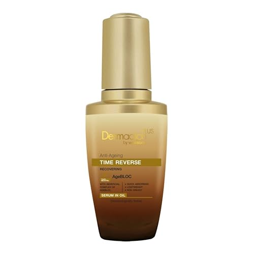 Dermaction Plus Anti-Ageing Time Reverse Recovering Serum in Oil 28ml. Beauty & Personal Care Dermaction Plus