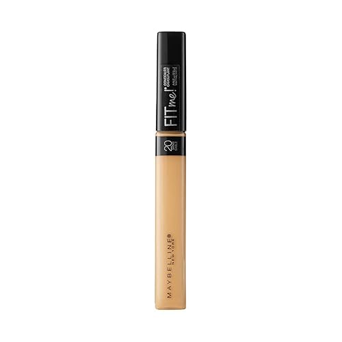 Maybelline Fit Me Liquid Concealer Makeup, Natural Coverage, Oil-Free, Sand, 0.23 fl. oz. Beauty & Personal Care MAYBELLINE
