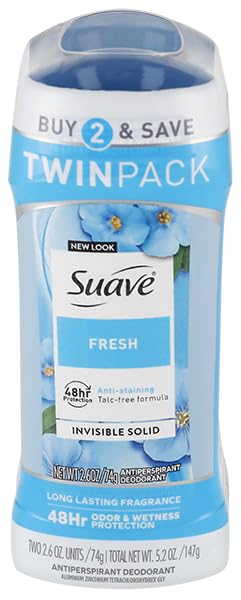 Fresh Invisible Solid Deodorant Stick Beauty and Personal Care Suave