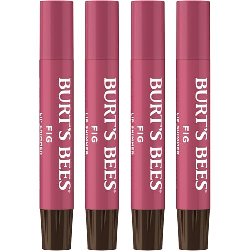 Burt's Bees Shimmer Lip Tint Set, Mothers Day Gifts, Tinted Lip Balm Stick, Moisturizing for All Day Hydration with Natural Origin Glowy Pigmented Beauty and Personal Care Burt's Bees
