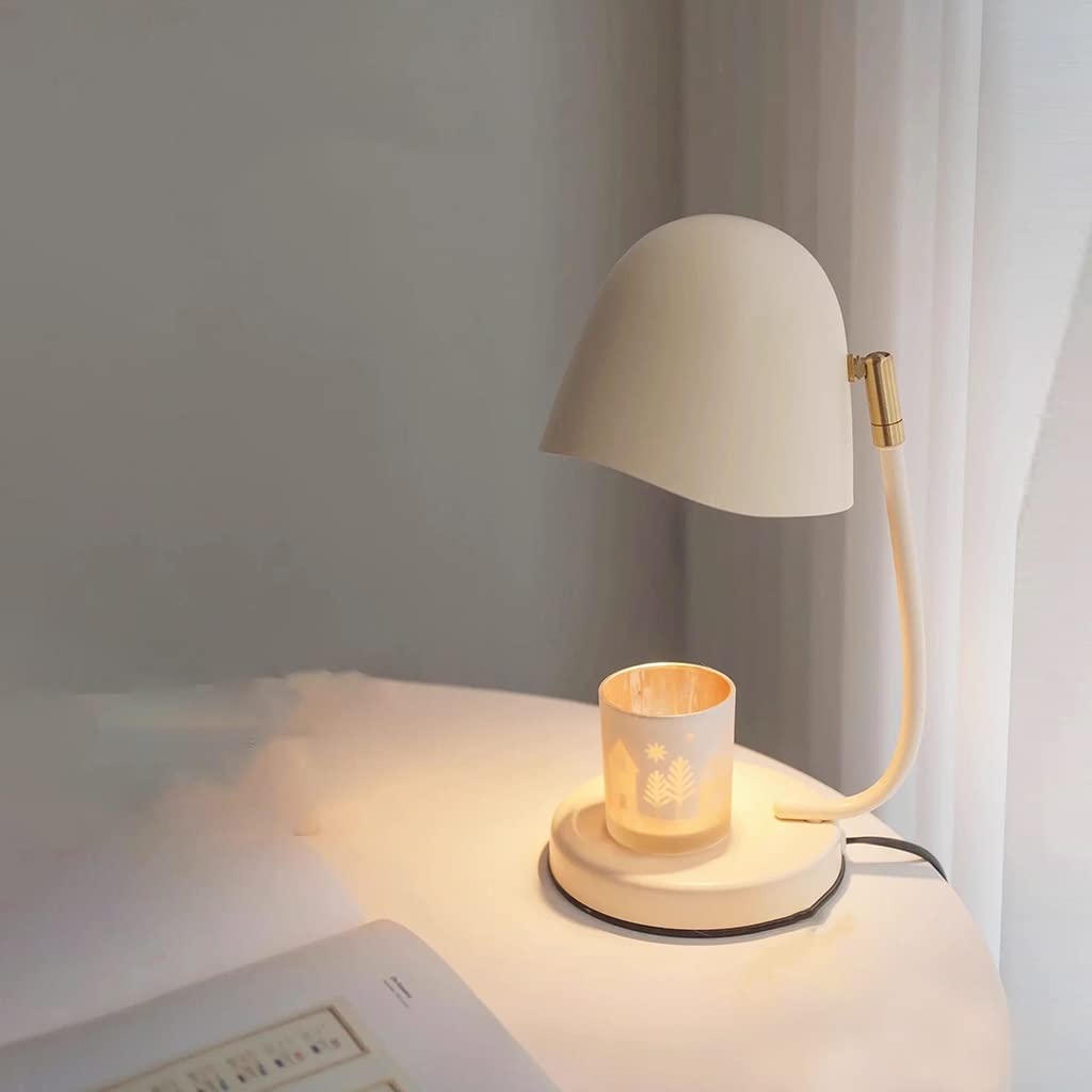 5JJJLOOOPP Candle Warmer 2/4/8 H Timer Metal Waxing Heater, Electric Candle Light, Jar Candle, Dimmable Candle Warmer (Home Decoration (Color Beauty and Personal Care 5JJJLOOOPP