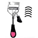 Stainless Steel Eyelash Curler with Built-in Comb Pinch Pain-Free Lash Curler with Brush Suitable for Any Eye Shapes and Sizes and with 5 Silicone Beauty & Personal Care PARAHAIR