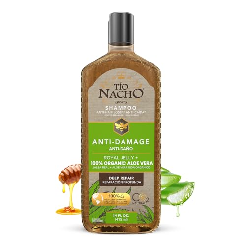 Tio Nacho Aloe Vera Deep Repair Shampoo: Organic Aloe Vera and Royal Jelly for Hair Repair and Protection, Enriched with Vegetable Keratin Beauty & Personal Care Tio Nacho