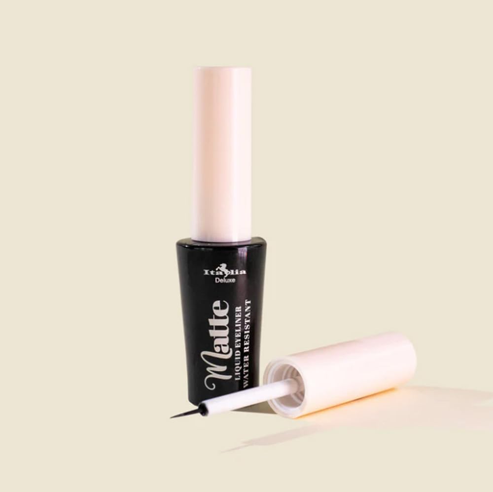 Italia Deluxe Matte Liquid Eyeliner Waterproof (3pcs) Beauty & Personal Care Italia Deluxe