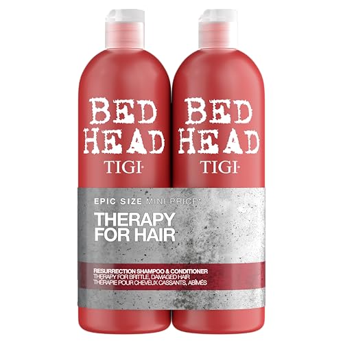 Tigi Bed Head Urban Anti+dotes Resurrection Shampoo & Conditioner Damage Level 3, 25.36 Ounce(Pack of 2) Beauty & Personal Care Bed Head