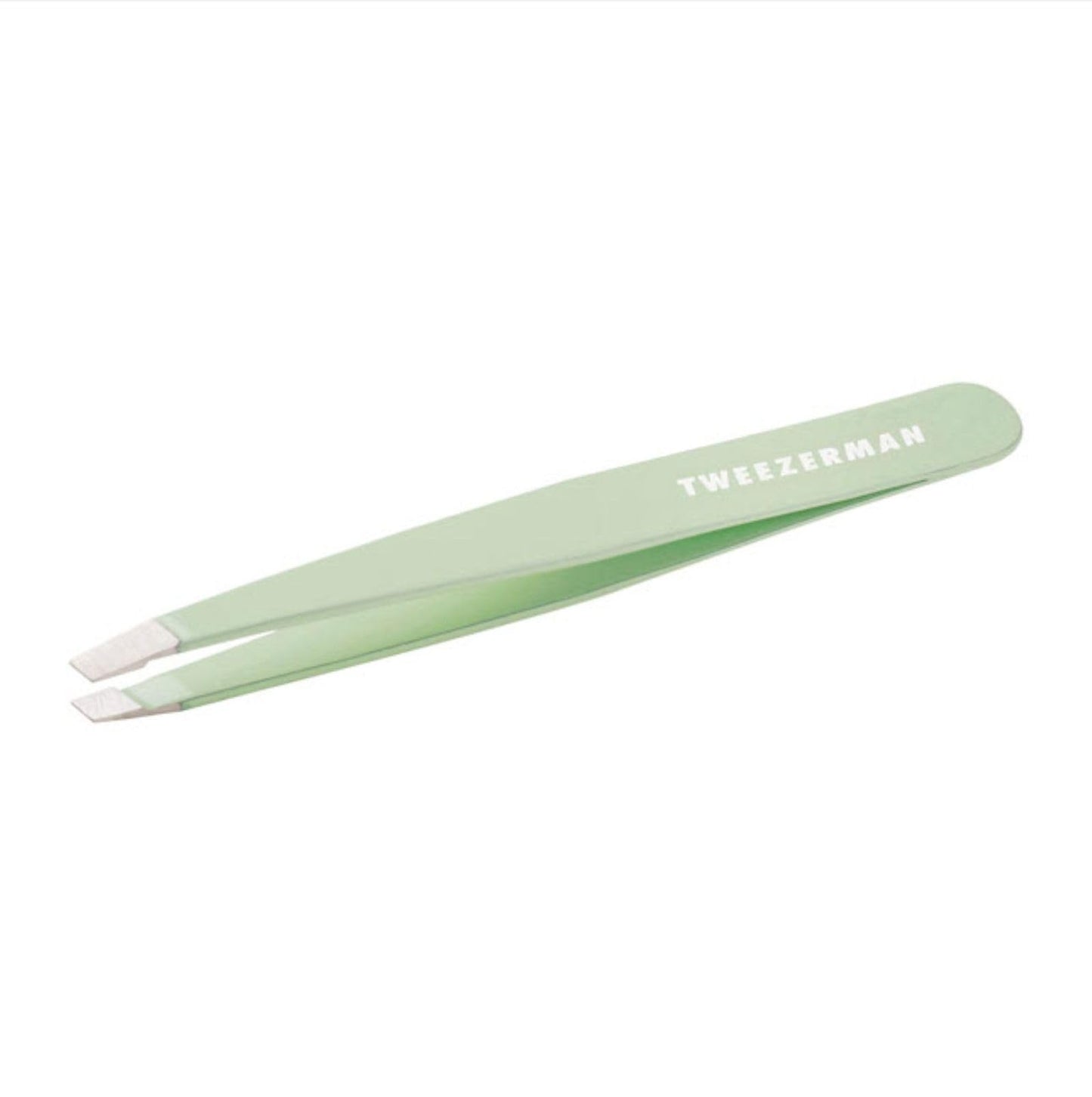 Tweezerman Slant Tweezer - Tweezerman Tweezers for Eyebrows, Pistachio Beauty and Personal Care Tweezerman