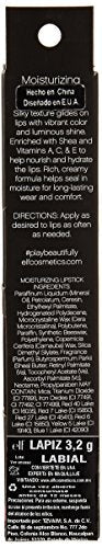 e.l.f. Moisturizing Lipstick - 82644 Razzle Dazzle Red Beauty & Personal Care e.l.f.