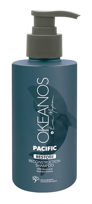 OKEANOS Restore Ritual Box, Professional Deep Reconstruction Hair Care Set with Shampoo, Mask, Repair Elixir, Bi-Phase Conditioner Beauty & Personal Care OKEANOS by Enric Maynou