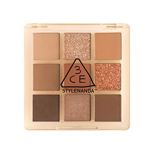 3CE Multi Eye Color Palette Clear Warm & Cool #Butter Cream 9Colors Peal Glow Eye Shadow Staylenanda Beauty & Personal Care 3CE